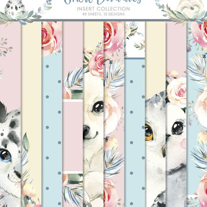 The Paper Boutique Snow Buddies Insert Collection