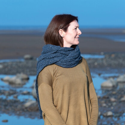 Wetlands Wrap in The Fibre Co. Arranmore Light - Downloadable PDF