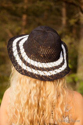 Knitted cotton Summer hat "Mila"