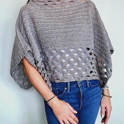 Adult & Girl Shell Poncho