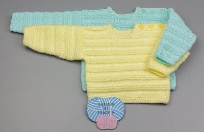 Robyn Baby jumper knitting pattern