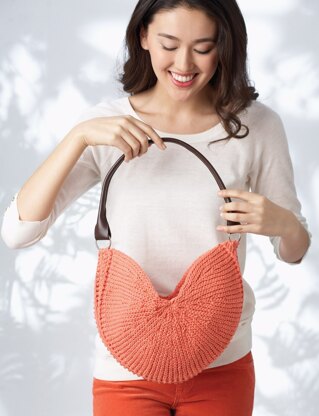 Orange Slice Purse in Lily Sugar 'n Cream Solids