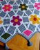 Pretty Preppy Petals Tapestry Crochet Blanket