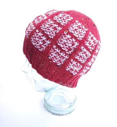 Easy Plaid Beanie