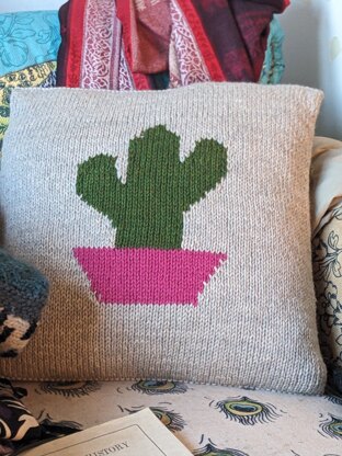 cactus cushion cover