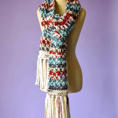 Kaleidoscope Scarf in Universal Yarn PDF