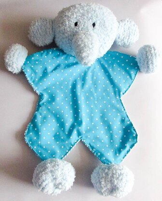 Elephant Animal Comfort Lovey