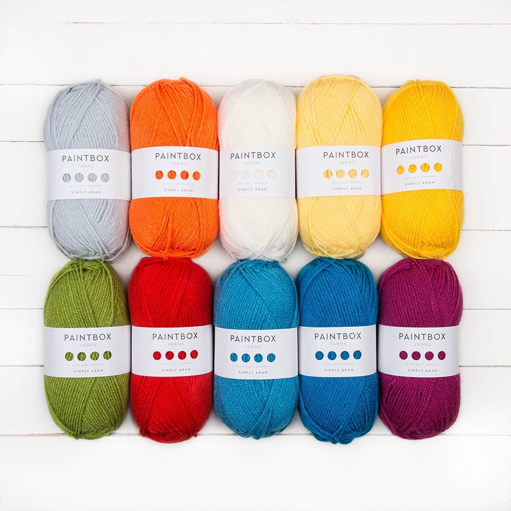 Paintbox Yarns Simply Aran 10 Ball Colour Pack - view 2