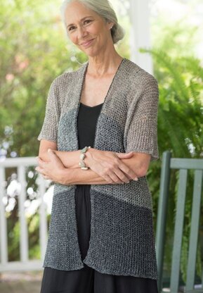 Pamplona Cardigan in Berroco Mykonos Stonewash PDF