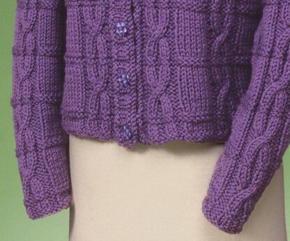 Cable and Rib Cardigan 129