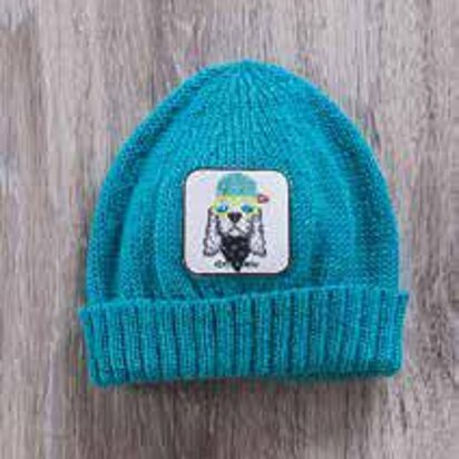 Boys Hat in Bergere de France Calinou - 60387-2B - Downloadable PDF