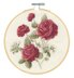 DMC Roses Cross Stitch Kit - 18cm Diameter