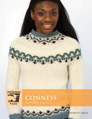 Conness Sweater in Juniper Moon Farm Herriot Great - J12-03