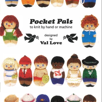 Pocket Pals Small Knit Dolls