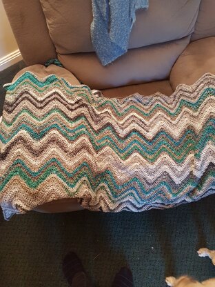 Shine Chevron Throw