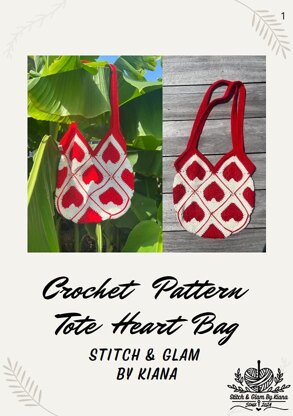 Heart Granny Tote bag