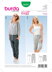 Burda Women's Trousers Sewing Pattern B6659 - Paper Pattern, Size 8-18