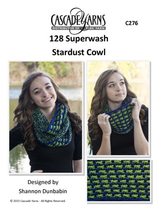 Cascade Yarns C276 Stardust Cowl (Free)