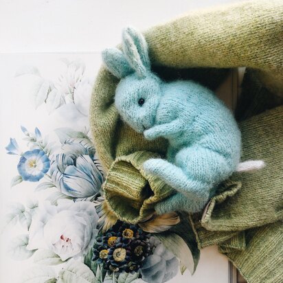 Little Blue Bunny - knitting pattern