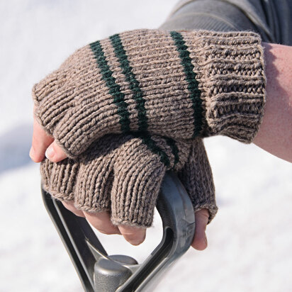 Manly Fingerless Gloves in Spud & Chloe Sweater - Downloadable PDF