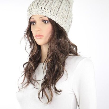 Adeline Crochet Pompom Hat #810