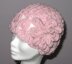 Pink Vintage Look Flower Hat