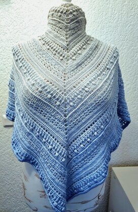 Tuch November Dreieckstuch Häkelanleitung