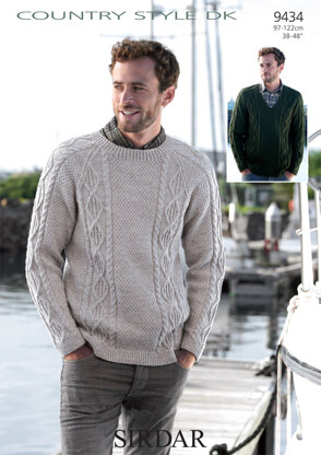 Sweaters in Sirdar Country Style DK - 9434 - Downloadable PDF