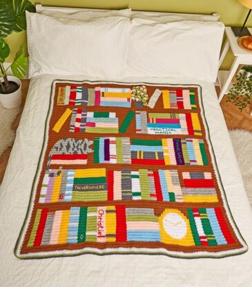 Snuggle up with a book blanket