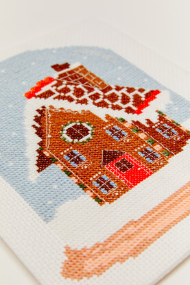 DMC Gingerbread House Cross Stitch Pattern - PAT1657_2