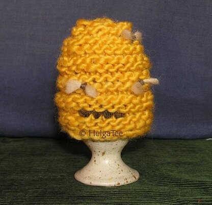 Egg cozy bee basket