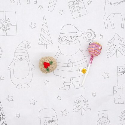 Christmas Lollipop Topper Hats