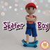 Skater Boy Amigurumi Doll Pattern