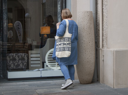 Selbu Deers Tote Bag #2