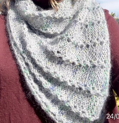Unchained melody shawl