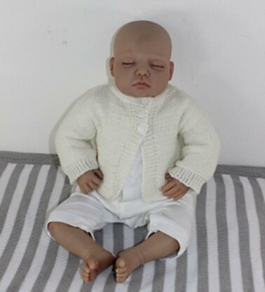 New Baby Simple Onepiece Matinee Coat