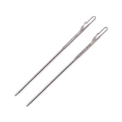 2 Darning Needles with Latch Hook Eye - Clover • PAPER SCISSORS STONE