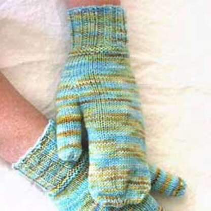 Simply Mittens in Madelinetosh Tosh Sock