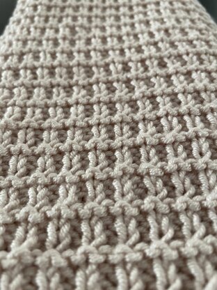 Knit & Purl Baby Blanket