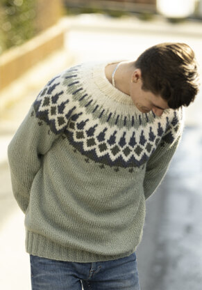 Gisken Sweater in Viking Of Norway - UK-2316-2 - Downloadable PDF