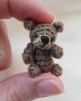 Oh, so tiny! Teddy bear