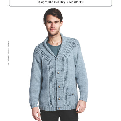 McElder Cardigan by Chrissie Day in BC Garn Semilla Grosso - 4015BC - Downloadable PDF