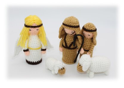 Christmas Nativity Creche Scene Crochet Pattern