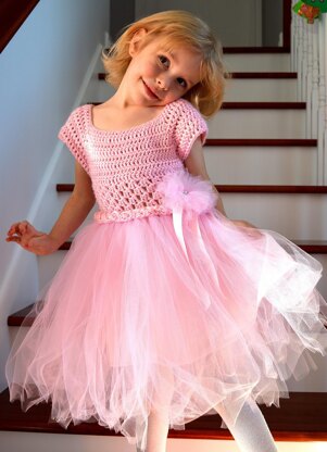 Girl dress with Tulle skirt