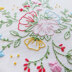 Tamar Bouquet of Flowers Printed Embroidery Kit - 6in