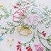 Tamar Bouquet of Flowers Printed Embroidery Kit - 6in