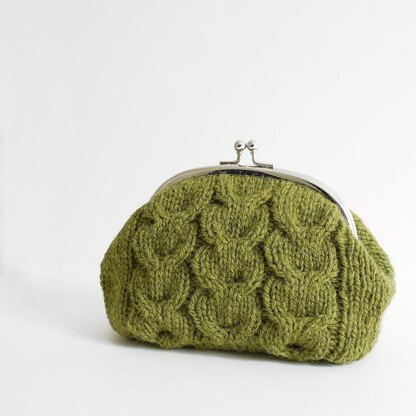 Macaroon Knitted Purse