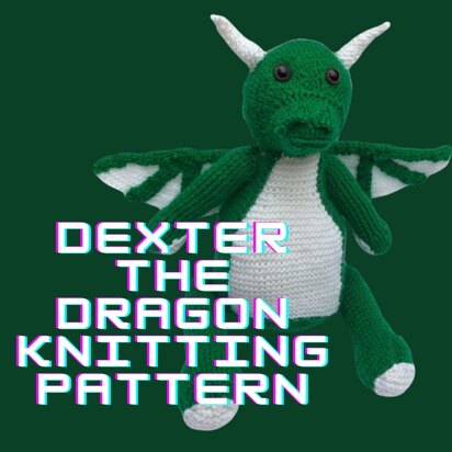 Dexter the Dragon - knitting pattern