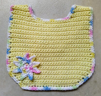 Crochet Pattern - Sunshine Bib