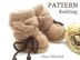 Knitting PATTERN Baby Shoes Baby Uggs Eric